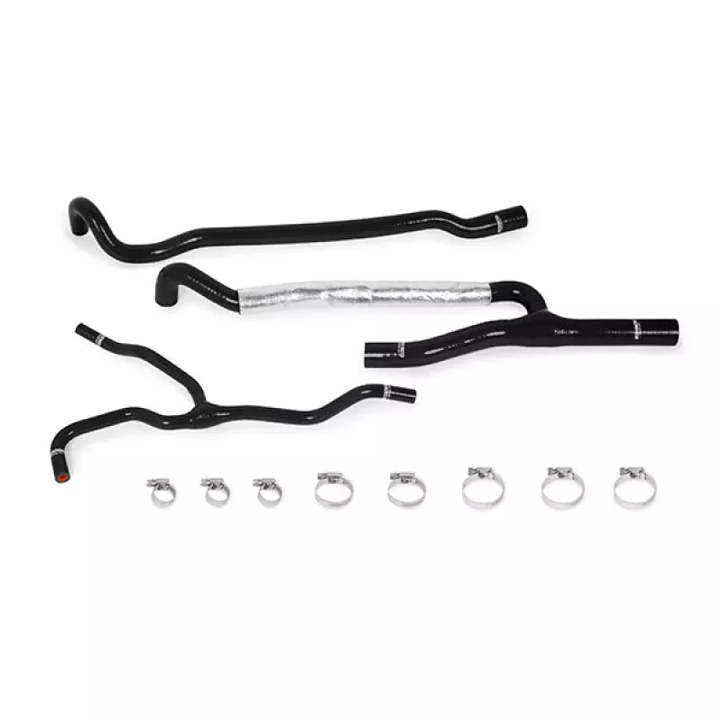 Mishimoto Black Silicone Ancillary Hoses fits 2016-2024 Chevrolet Camaro, Camaro ZL1