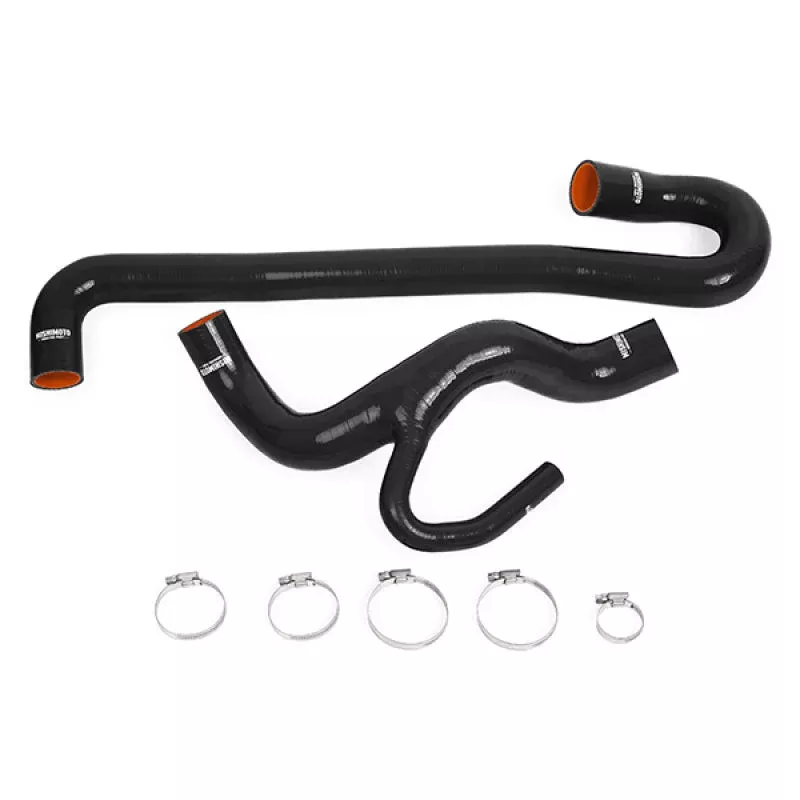 Mishimoto Black Silicone Radiator Hose Kit fits 2014-2020 Jeep Grand Cherokee SRT 6.4L V8 / 2012-2013 Jeep Grand Cherokee SRT8 6.4L V8