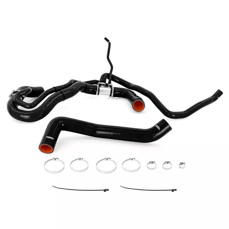 Mishimoto Black Silicone Radiator Hose Kit fits 2017-2019 Chevrolet Silverado 2500 HD / 3500 HD 6.6L L5P Duramax / 2017-2019 GMC Sierra 2500 HD / 3500 HD 6.6L L5P Duramax