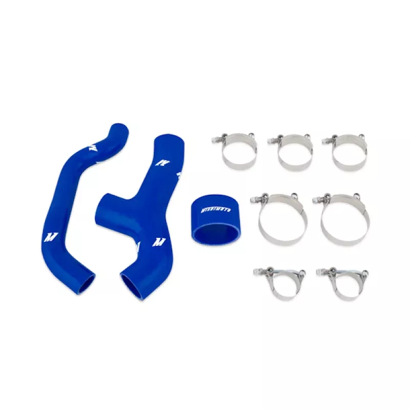 Mishimoto Blue Silicone Intercooler Hoses fits 2004-2008 Subaru Forester, Impreza