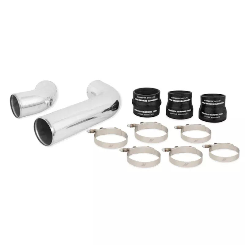 Mishimoto Cold Side Pipe and Boot Kit fits 2007-2020 Chevrolet Silverado 2500 HD, Silverado 3500 HD / GMC Sierra 2500 HD, Sierra 3500 HD 6.6L Duramax