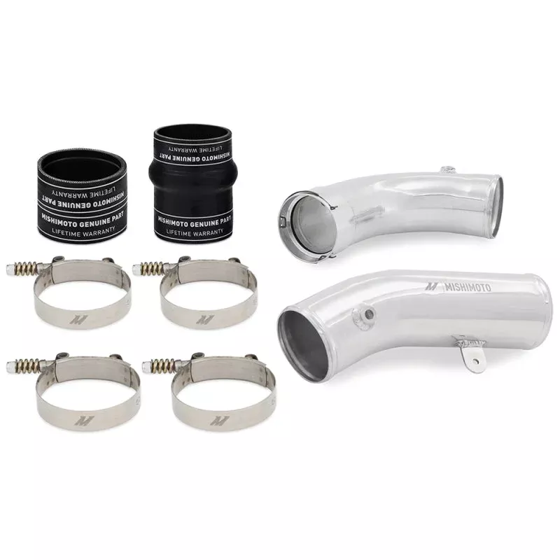 Mishimoto Cold-Side Pipe and Boot Kit Polished fits 2017-2019 Chevrolet Silverado 2500 HD, Silverado 3500 HD / GMC Sierra 2500 HD, Sierra 3500 HD 6.6L L5P