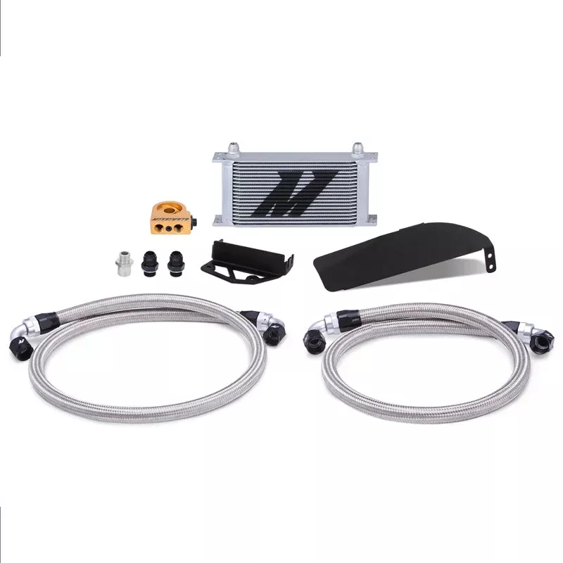 Mishimoto Direct Fit Oil Cooler Kit – Silver fits 2017-2021 Honda Civic Type R