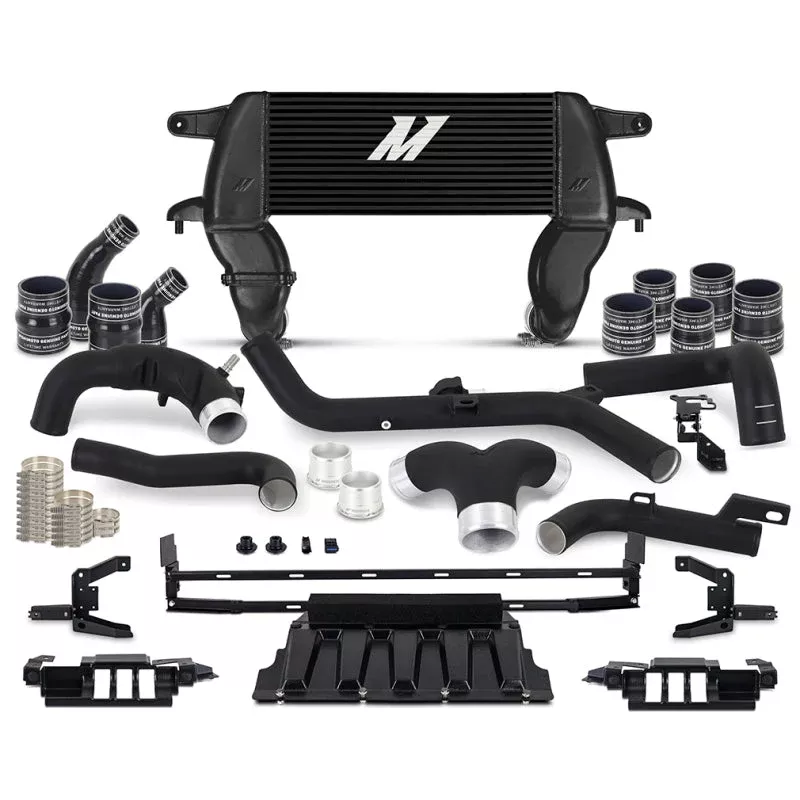 Mishimoto High Mount INT Kit Pipes Core fits 2021-2025 Ford Bronco 2.7L