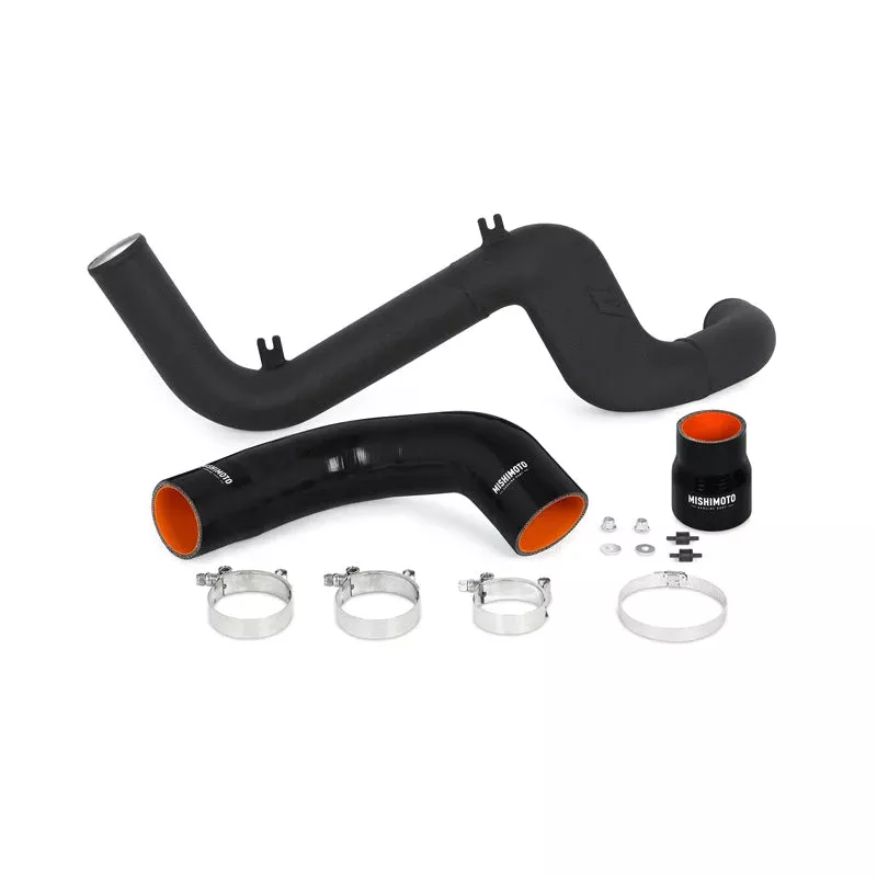 Mishimoto Hot Side Intercooler Pipe - Black fits 2016-2018 Ford Focus RS
