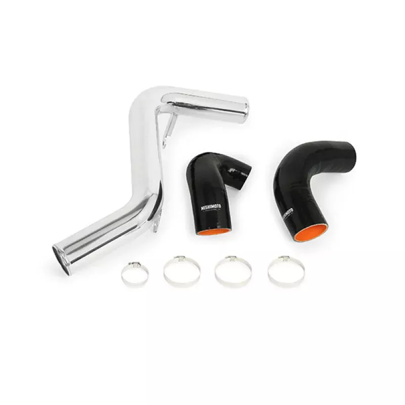 Mishimoto Hot Side Intercooler Pipe Kit - Polished fits 2013-2018 Ford Focus ST