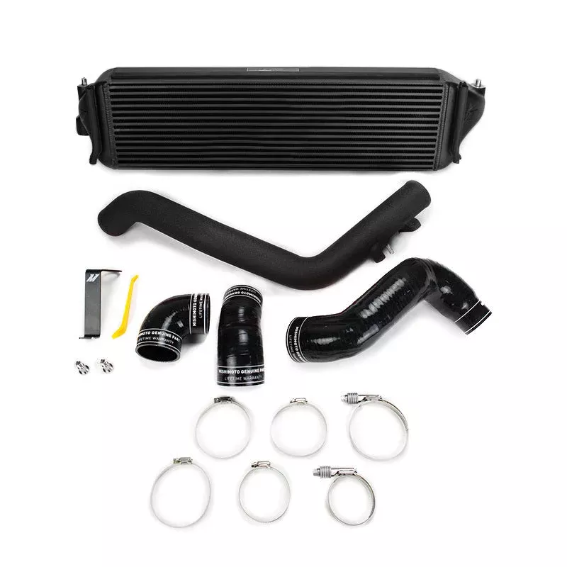 Mishimoto Intercooler Kit – Black Intercooler Black Pipes fits 2017-2021 Honda Civic Type R / 2021 Honda Civic Type R Limited Edition