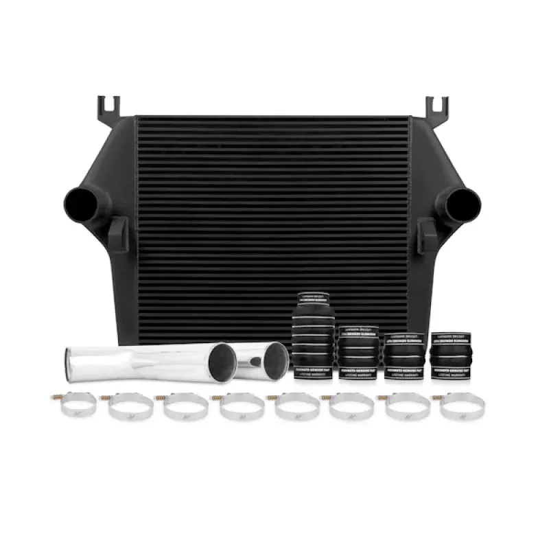 Mishimoto Intercooler Kit w/ Pipes (Black) fits 2007-2009 Dodge Ram 2500 / Ram 3500 6.7L Cummins