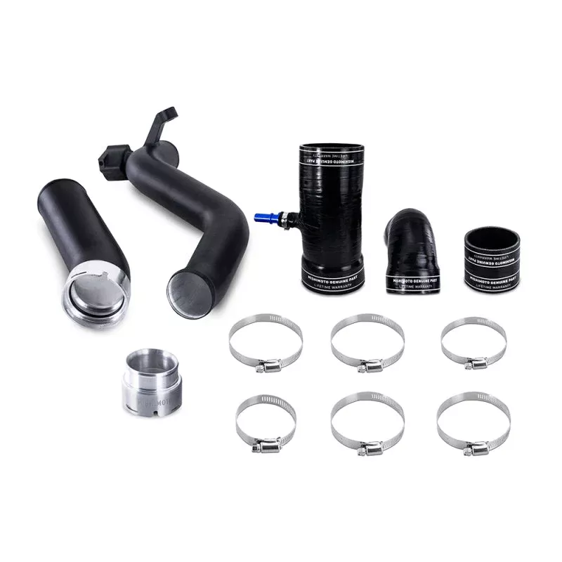 Mishimoto Intercooler Pipe & Boot Kit - Micro-Wrinkle Black fits 2019-2023 Ford Ranger Lariat 2.3L