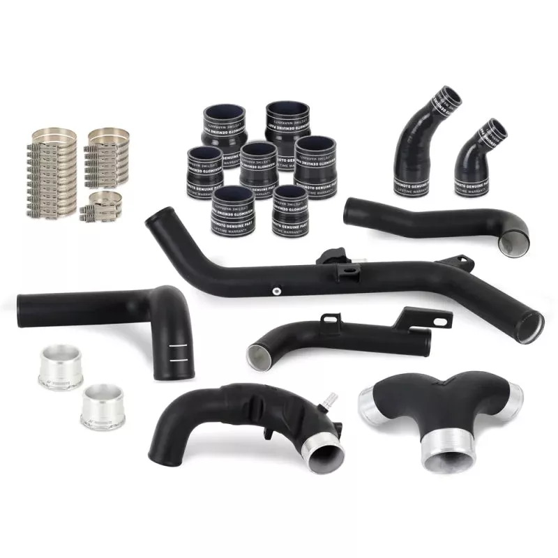 Mishimoto Intercooler Pipe Kit Micro Wrinkle Black fits 2021-2025 Ford Bronco 2.3L
