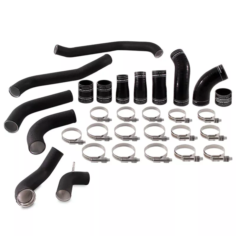 Mishimoto Intercooler Pipe Kit - Wrinkle Black fits 2017-2020 Ford F-150 King Ranch, Police Responder 3.5L EcoBoost