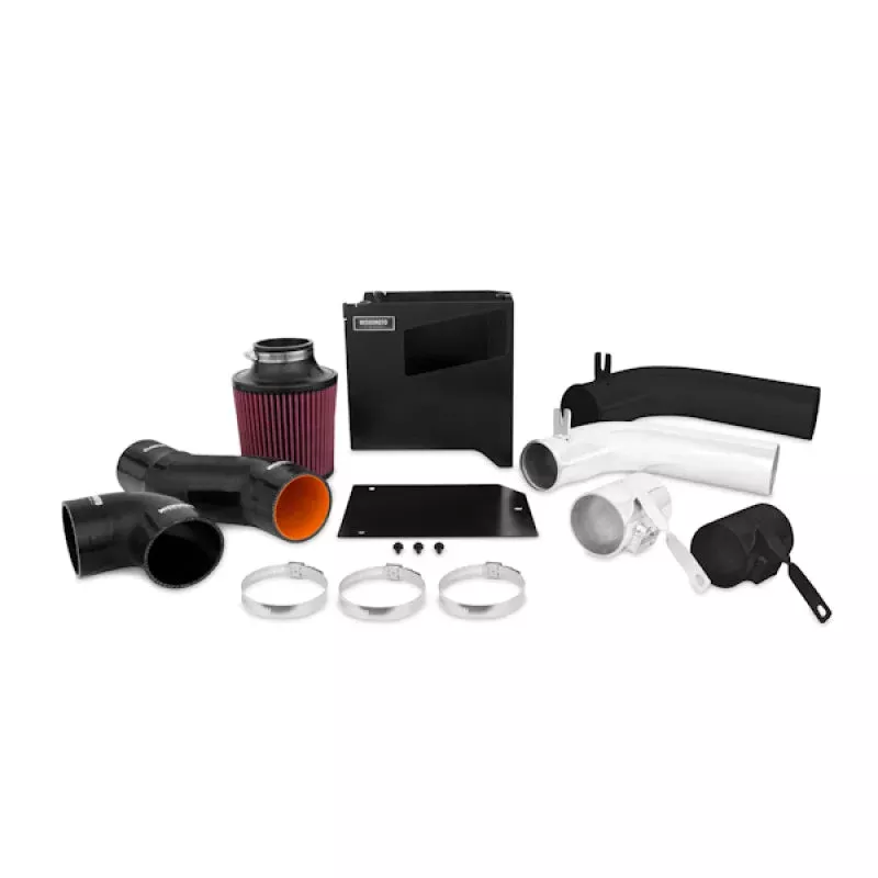 Mishimoto MMAI-WRX-15BP Performance Air Intake Kit w/ Box - Polished Limited / Premium fits 2015-2021 Subaru WRX, WRX Premium
