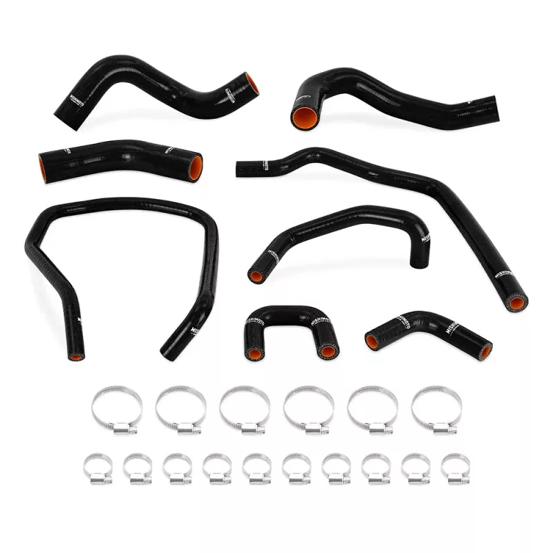 Mishimoto MMHOSE-TTN-04BK Silicone Coolant Hose Kit – Black fits 2004-2014 INFINITI QX56 / Nissan Armada, Armada SE, TITAN