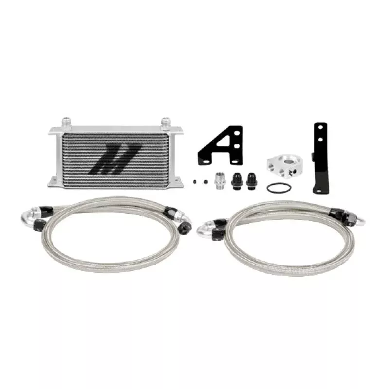 Mishimoto MMOC-STI-15 Oil Cooler Kit – Silver fits 2015-2018 Subaru WRX STI