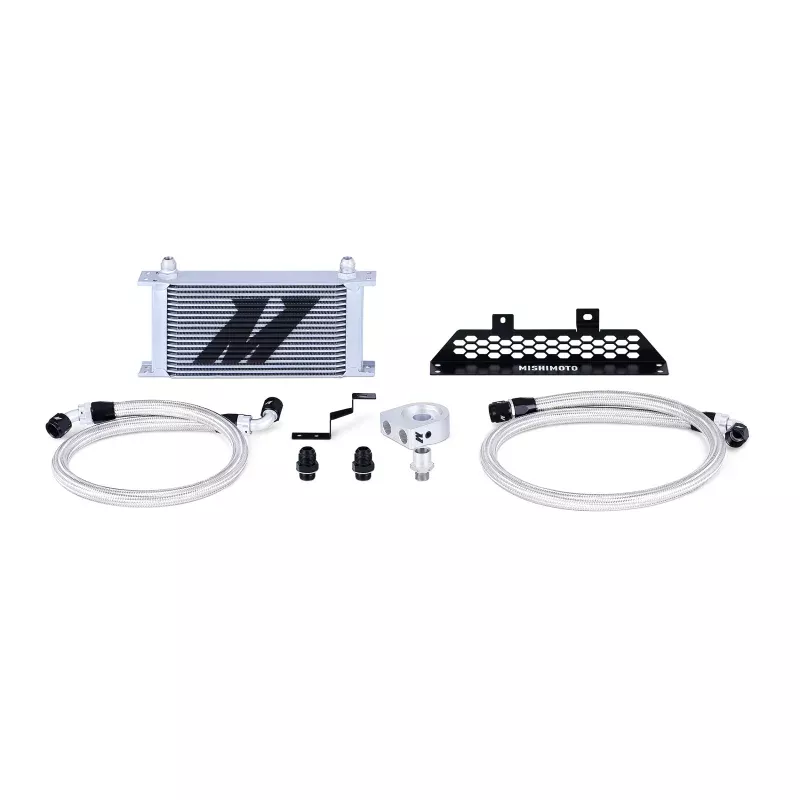 Mishimoto Non-Thermostatic Oil Cooler Kit – Silver fits 2013-2018 Ford Focus ST
