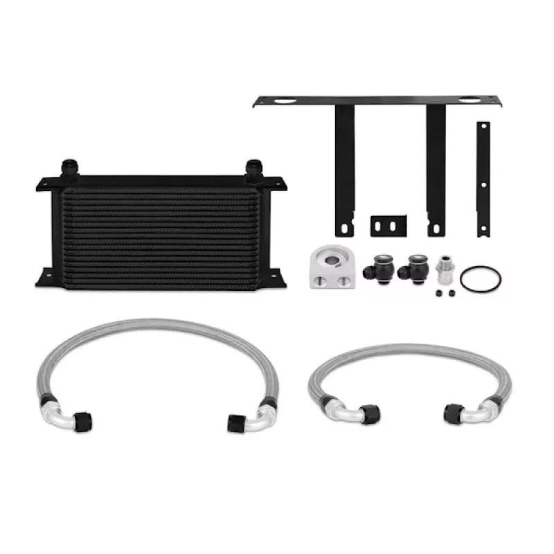 Mishimoto Oil Cooler Kit – Black MMOC-GEN4-10BK fits 2010-2012 Hyundai Genesis Coupe 2.0T