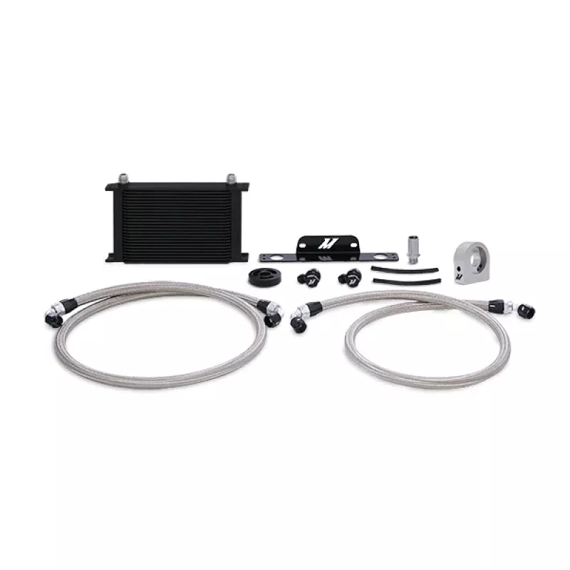 Mishimoto Oil Cooler Kit (Non-Thermostatic) - Black MMOC-CSS-10BK fits 2010-2015 Chevrolet Camaro SS