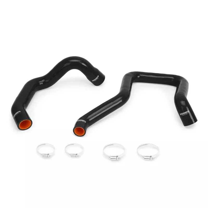 Mishimoto Silicone Coolant Hose Kit - Black fits 1987-1990 Jeep Cherokee 4.0L