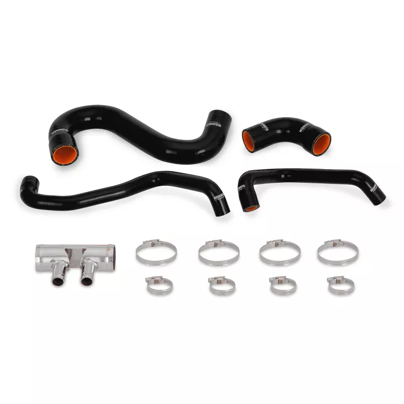 Mishimoto Silicone Lower Radiator Hose - Black fits 2015-2017 Ford Mustang GT, Mustang GT 50 Years Limited Edition, Mustang GT Premium