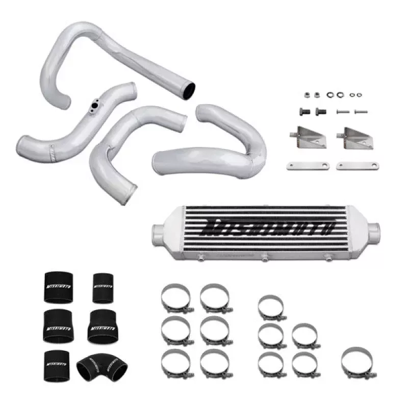 Mishimoto Silver Aluminum Intercooler Kit fits 2010-2012 Hyundai Genesis Coupe
