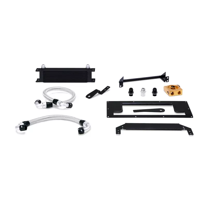 Mishimoto Thermostatic Oil Cooler Kit – Black fits 1999-2003 Mazda Miata / 2000-2003 Mazda Miata LS