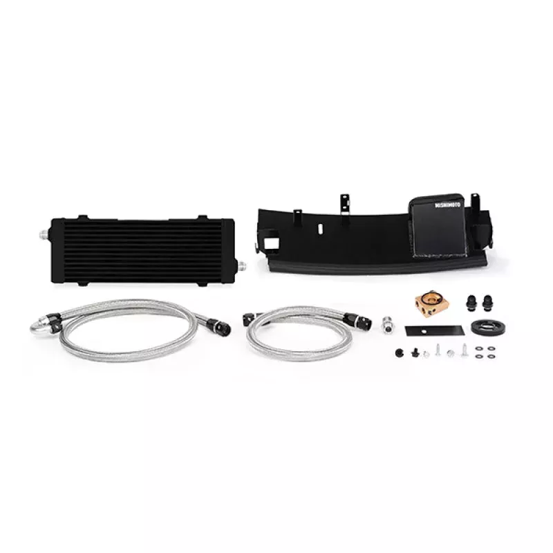 Mishimoto Thermostatic Oil Cooler Kit – Black fits 2016-2018 Ford Focus RS