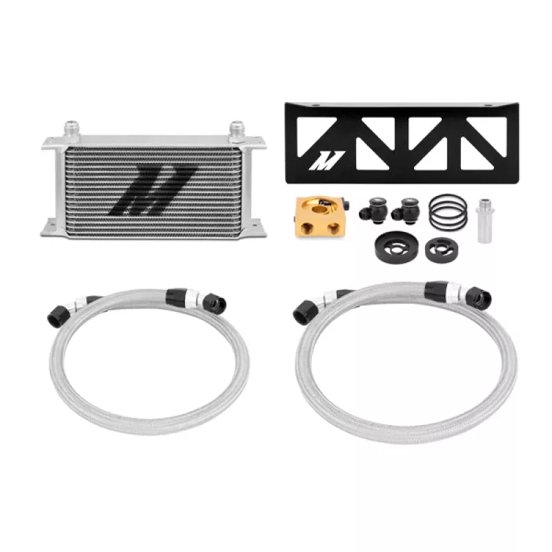 Mishimoto Thermostatic Oil Cooler Kit – Silver fits 2013-2020 Scion FR-S / Subaru BRZ / Toyota 86