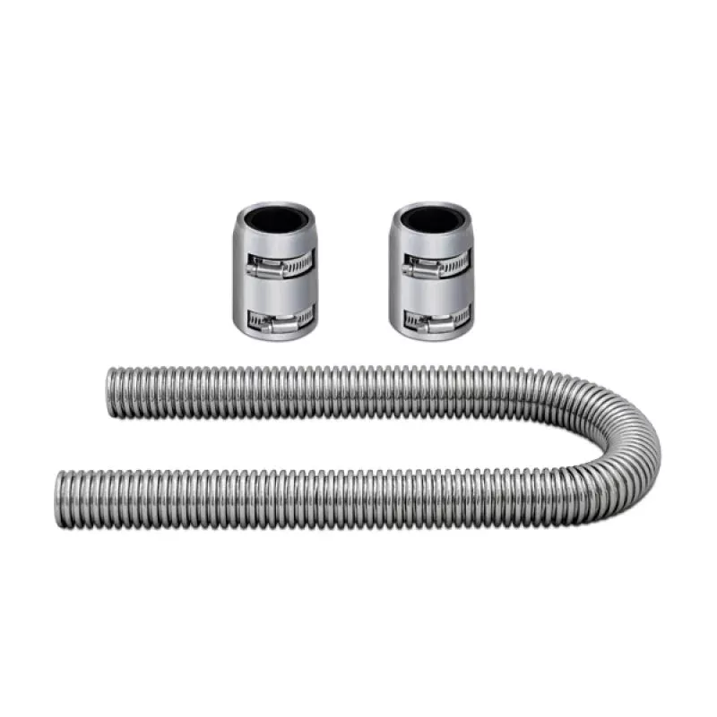 Mishimoto Universal Flexible Radiator Hose Kit Chrome fits 2016-2021 Chevrolet Camaro SS