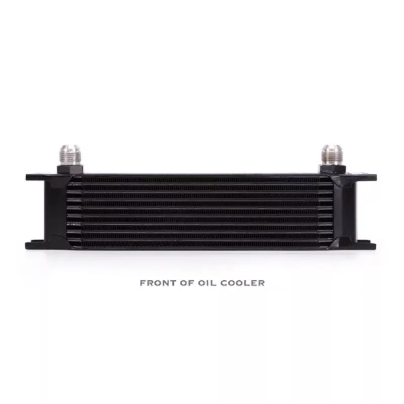 Mishimoto Universal Row Oil Cooler Kit - Black fits 2018-2021 Ford Mustang