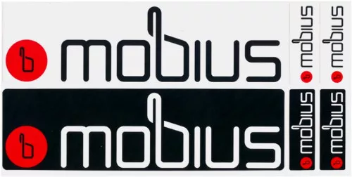 Mobius Mobius Logo Vinyl Decal Sheet