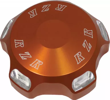 Modquad Gas Cap W/Orange Logo - RZR-GC-OR