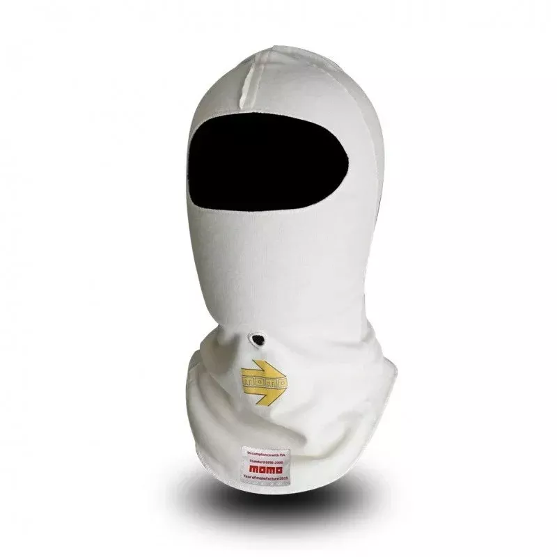 MOMO Comfort Tech Balaclava One Size (FIA 8856-2000)-White