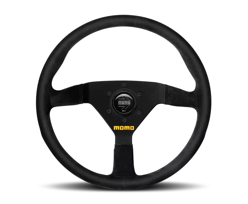 Momo MOD78 Steering Wheel 320 mm – Black Leather / Black Spokes