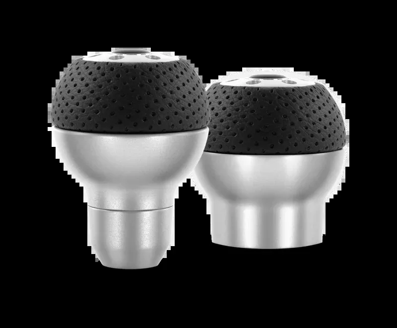 Momo Race Shift Knob – Aluminum, Black Airleather Insert