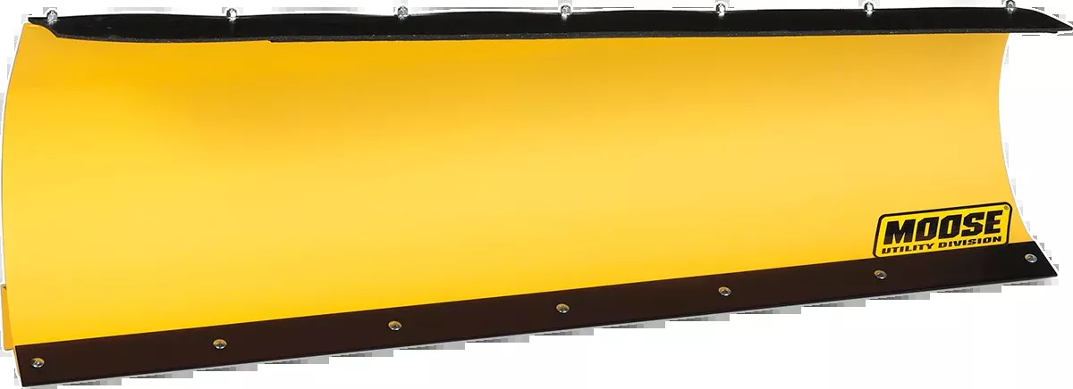 Moose 60" ATV UTV Side by Side Off Road Black Yellow County Snow Plow Blade