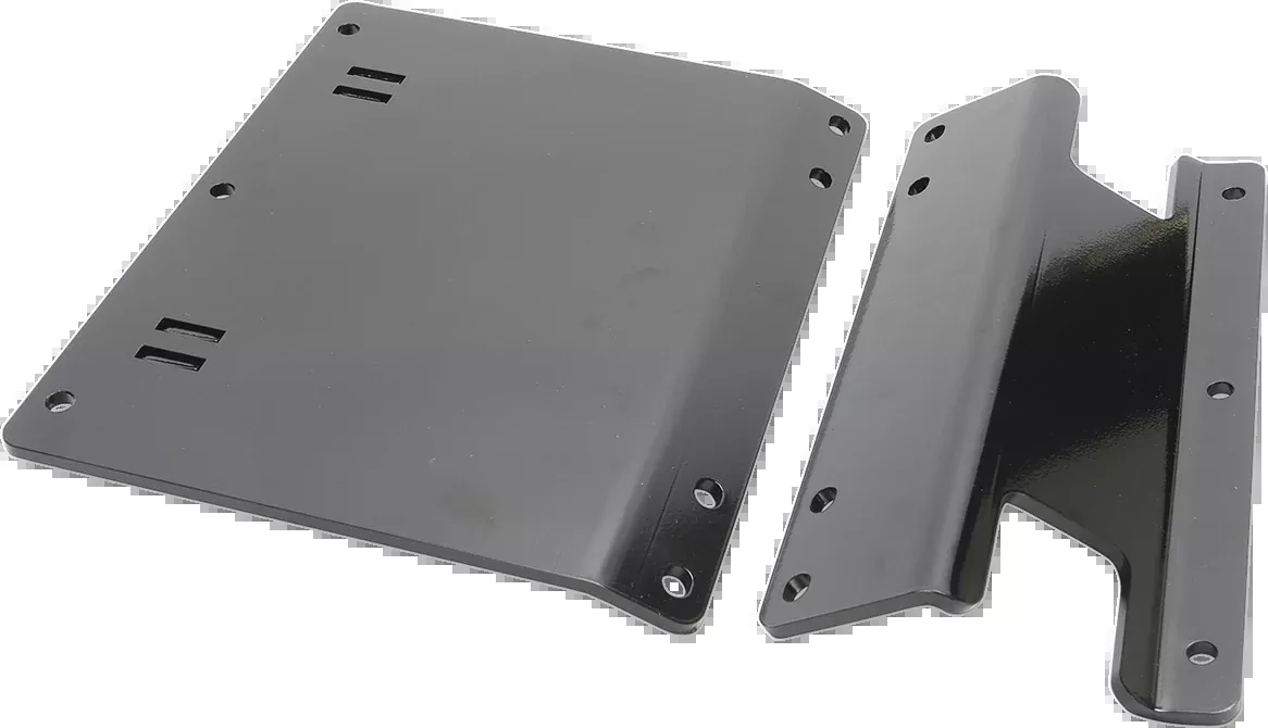 Moose Black Snow Plow Mounting Plate for 2005-2020 Kawasaki Mule 400 610 SX 4x4