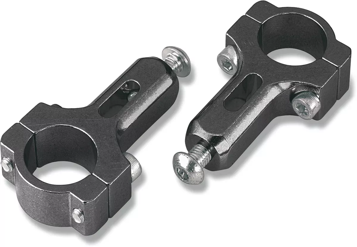 Moose Offroad Aluminum 7/8″ Handguard Mount Clamps – Black-50-032B
