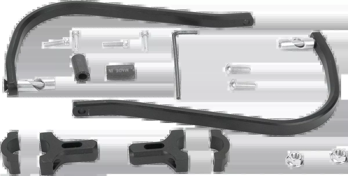 Moose Offroad Aluminum Handguards - 7/8" - Black-50-4032B