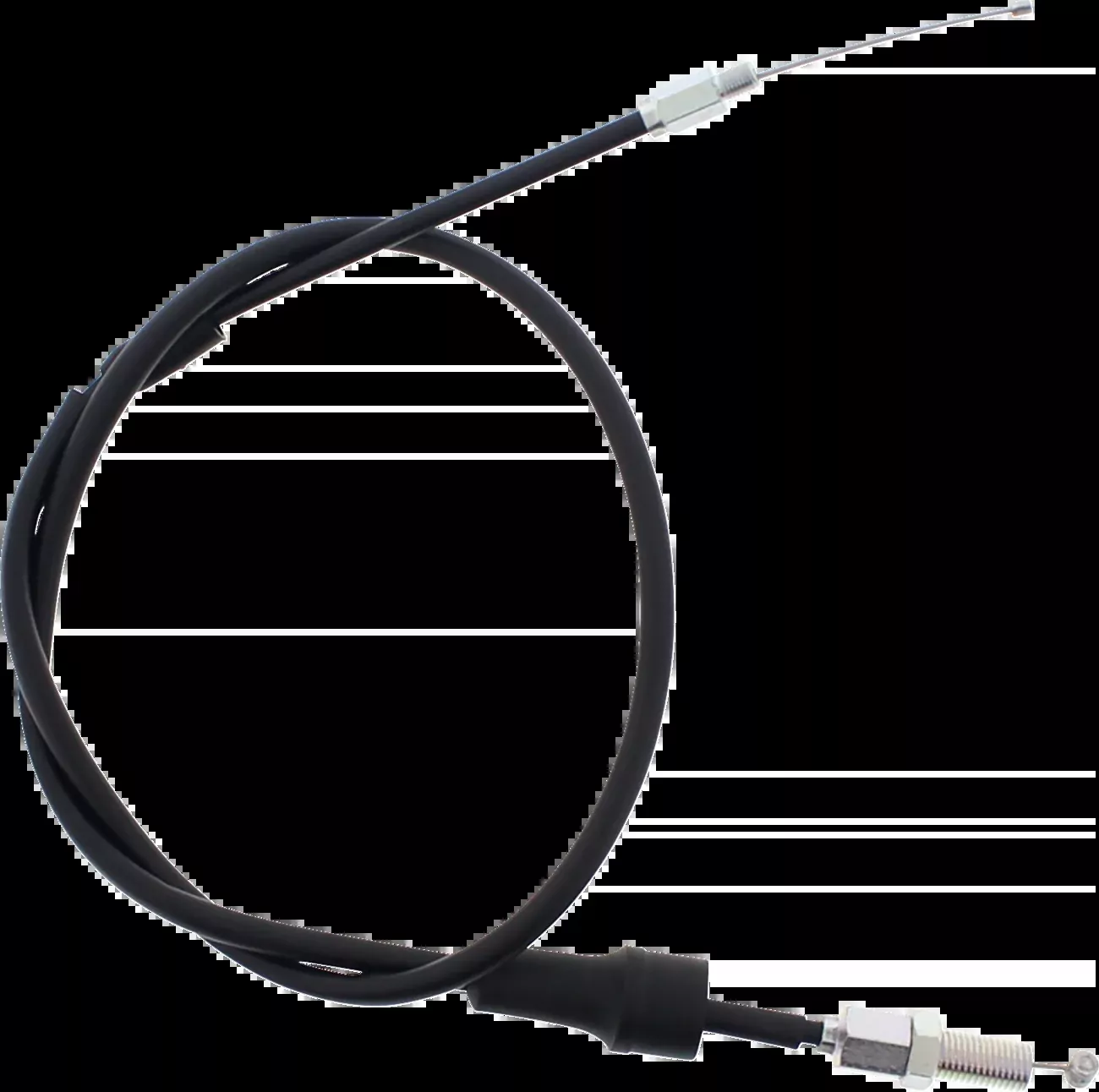 Moose Offroad Black Vinyl Throttle Cable – Stock Length – Can-Am-45-1224
