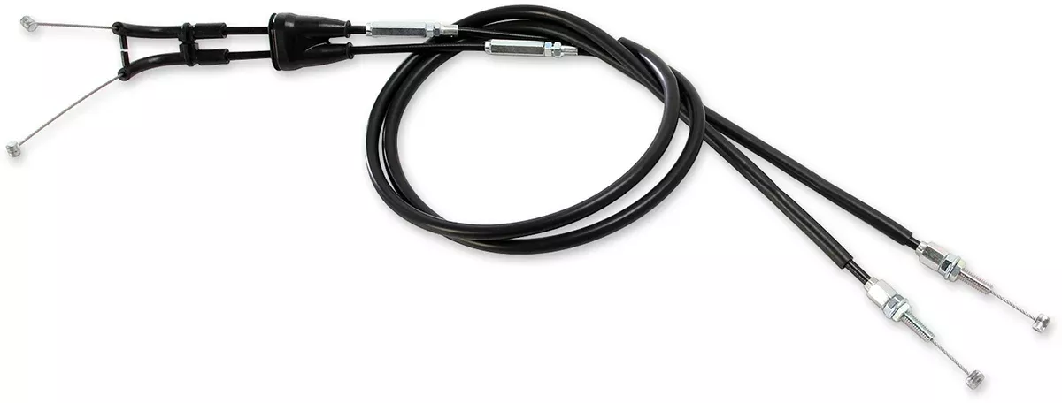 Moose Offroad Black Vinyl Throttle Cable – Stock Length – Yamaha-45-1182