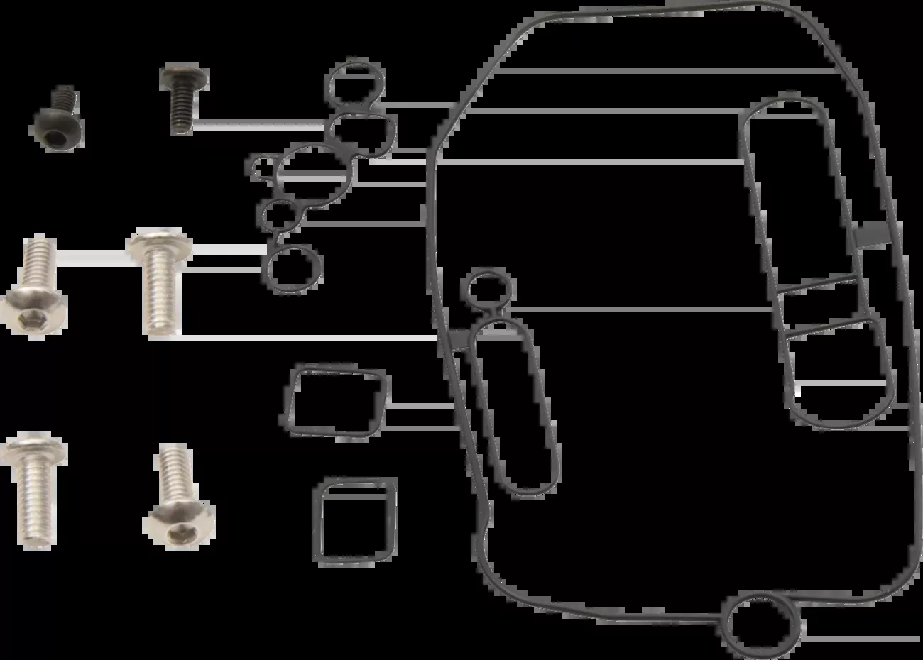 Moose Offroad Carburetor Mid Body Gasket Kit – Honda-26-10157