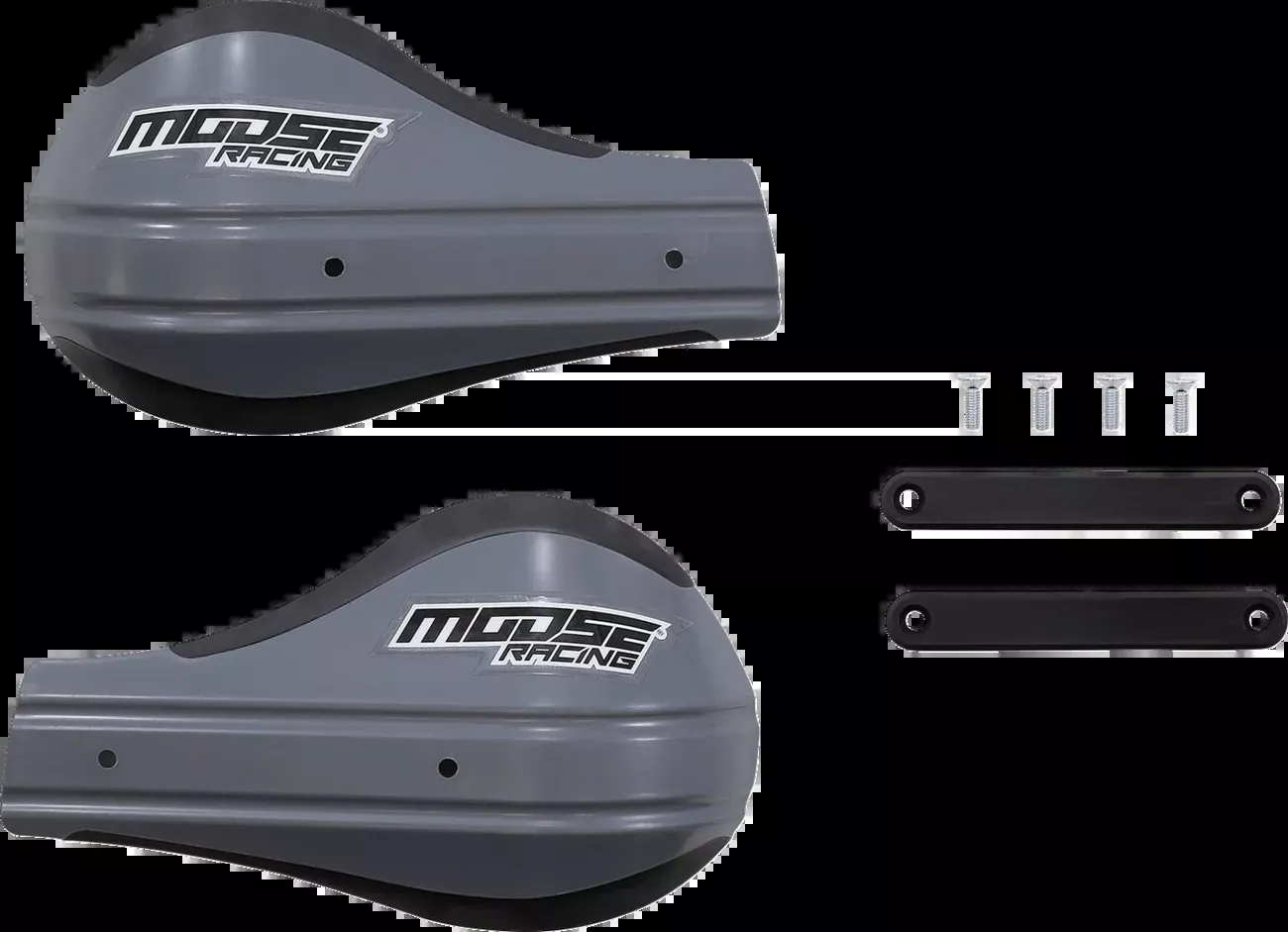 Moose Offroad Contour 2 Deflector Handguards - Gray-51-227