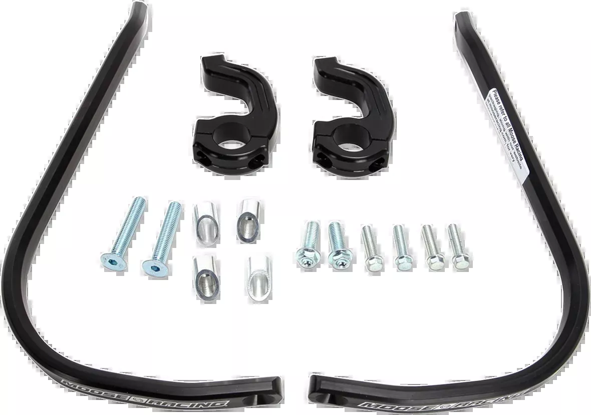 Moose Offroad Contour Handguards - 1-1/8" - Black-50-5214B