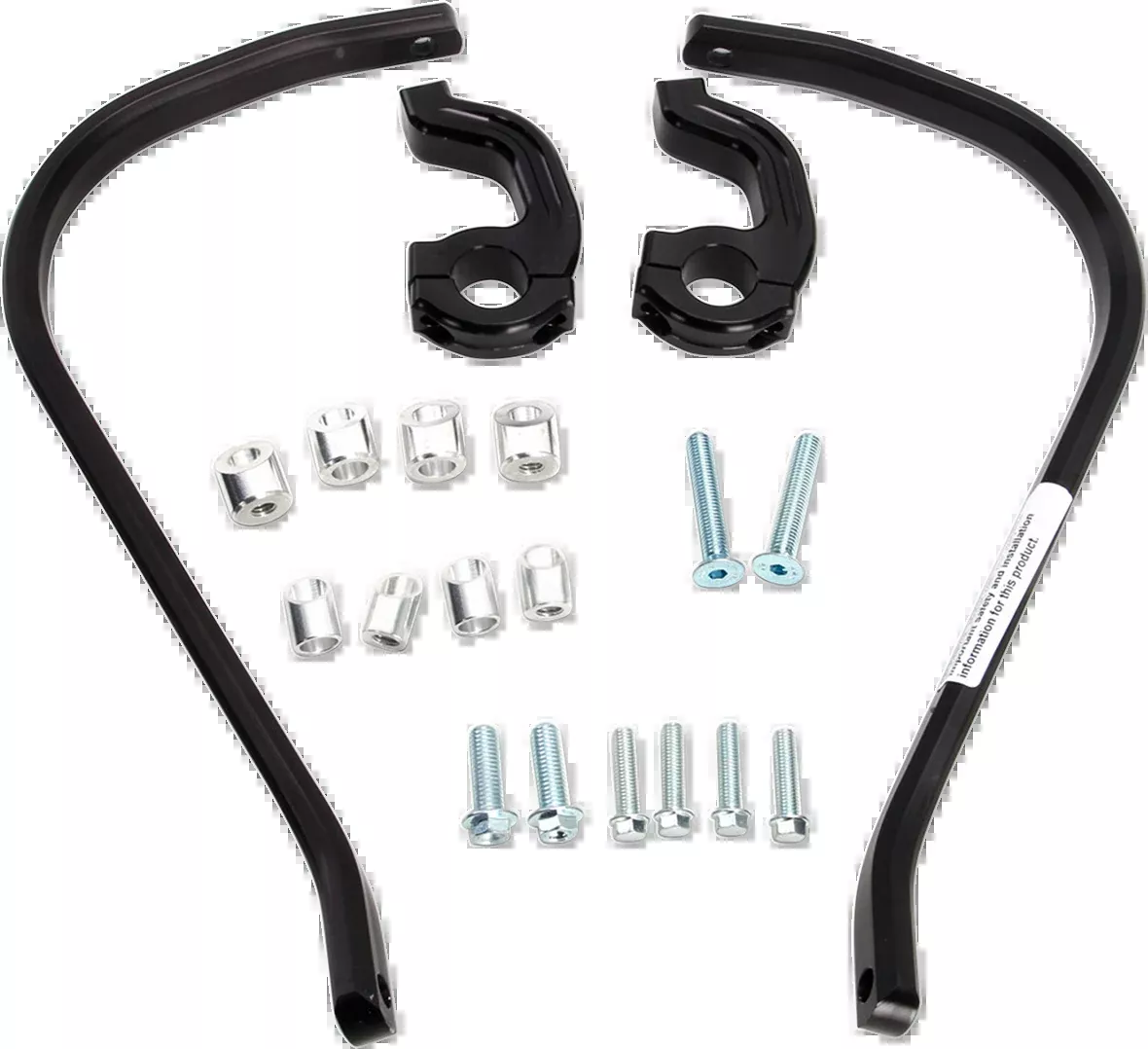 Moose Offroad Contour Handguards - 7/8" - Black-50-5232B