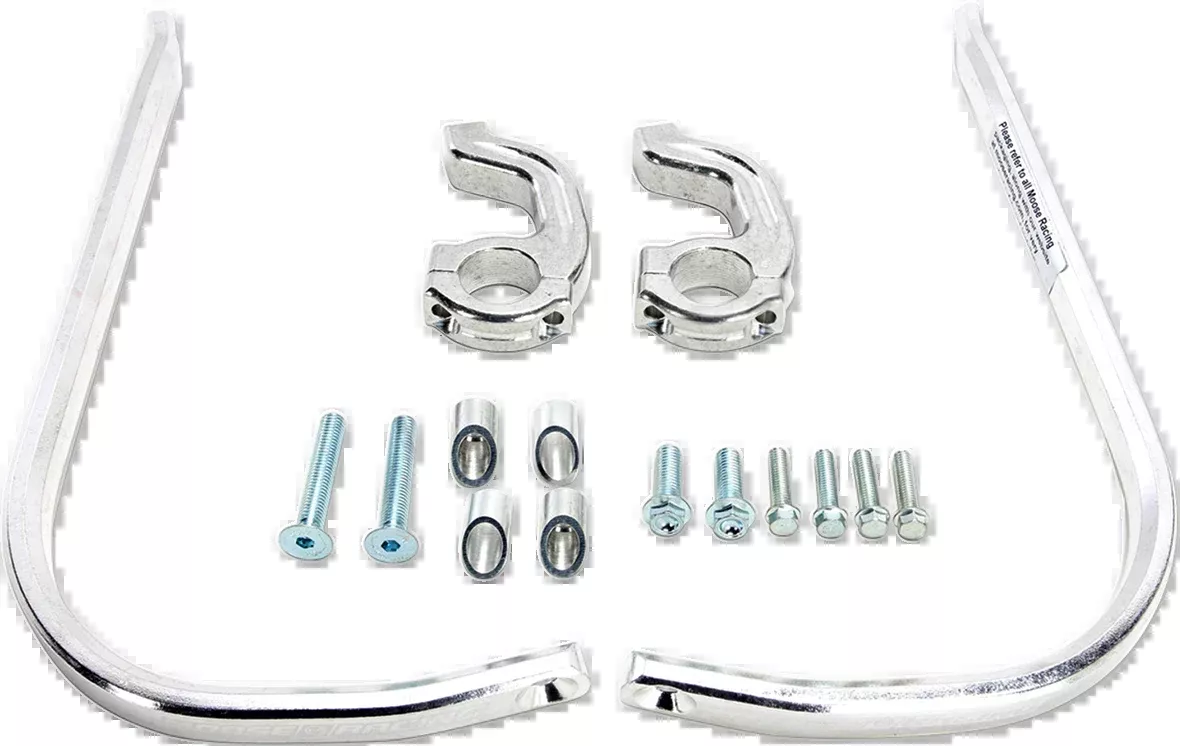 Moose Offroad Contour Handguards - Magura - Silver-50-5236S