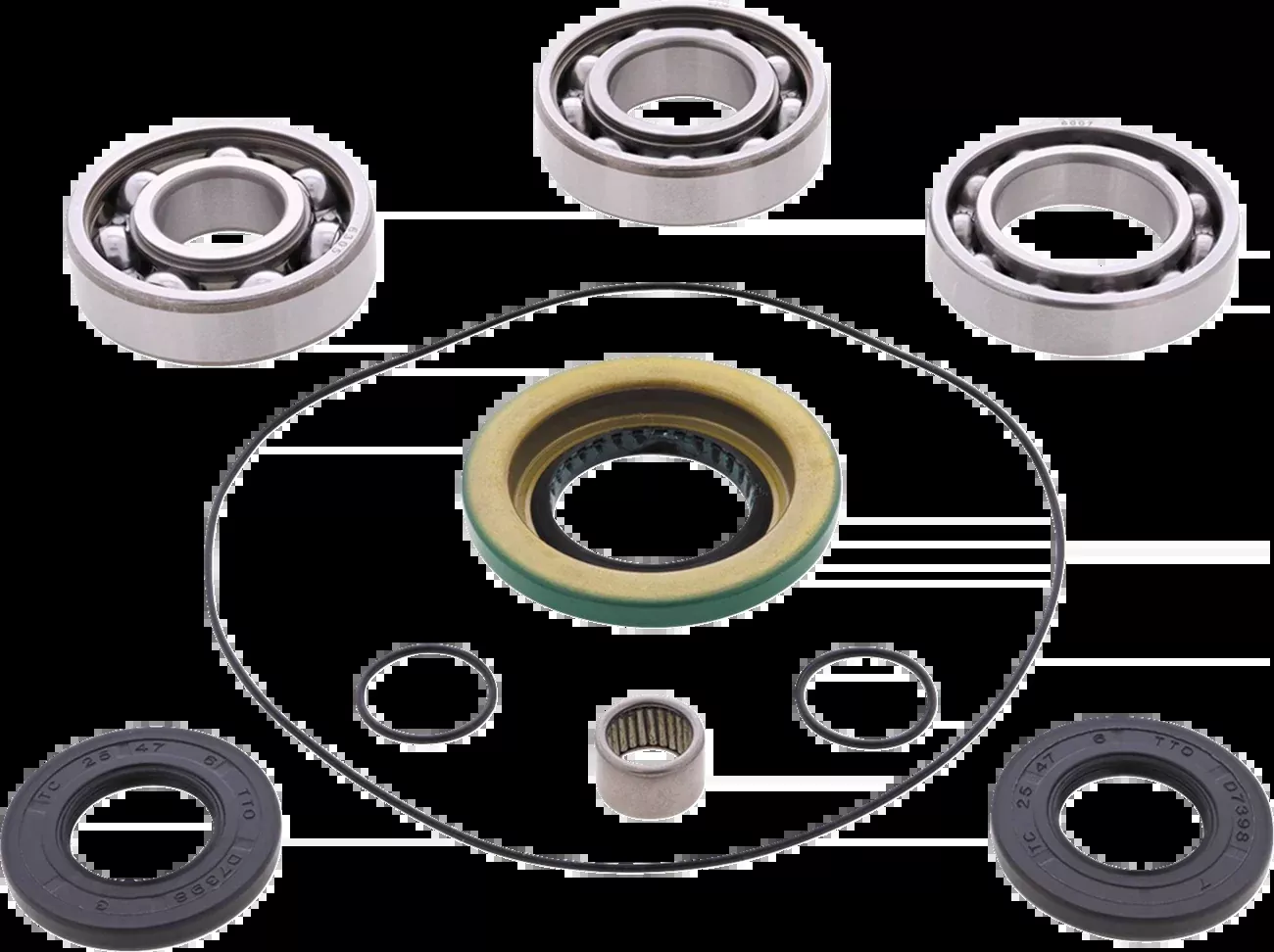 Moose Offroad Differential Bearing/Seal Kit – Front – Can-Am-25-2154