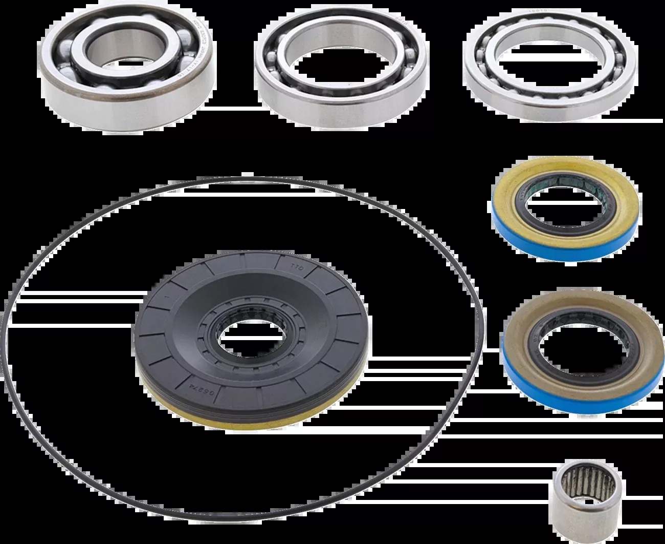 Moose Offroad Differential Bearing/Seal Kit - Rear - Can-Am-25-2150