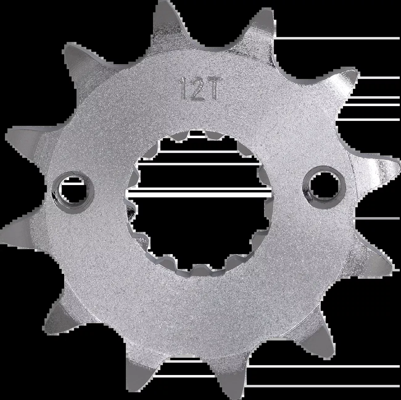 Moose Offroad Front Sprocket - 12 Tooth - Kawasaki/Yamaha-26-4108-12CRMO