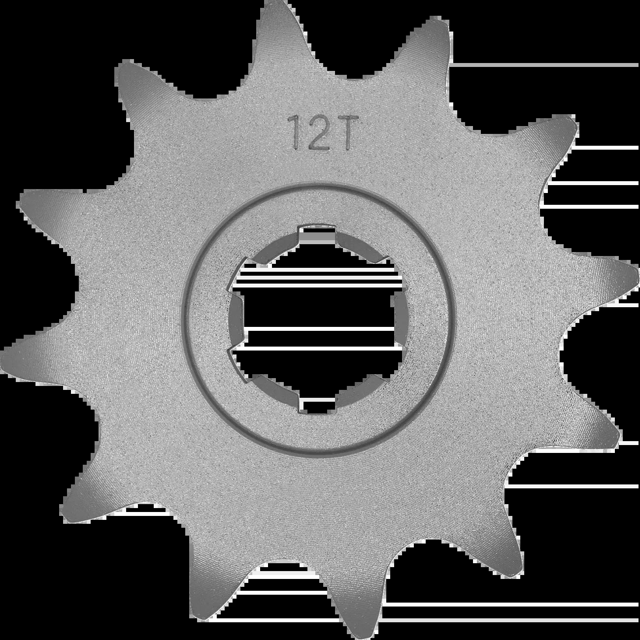 Moose Offroad Front Sprocket – 12 Tooth – LT 80-26-3165-12CRMO