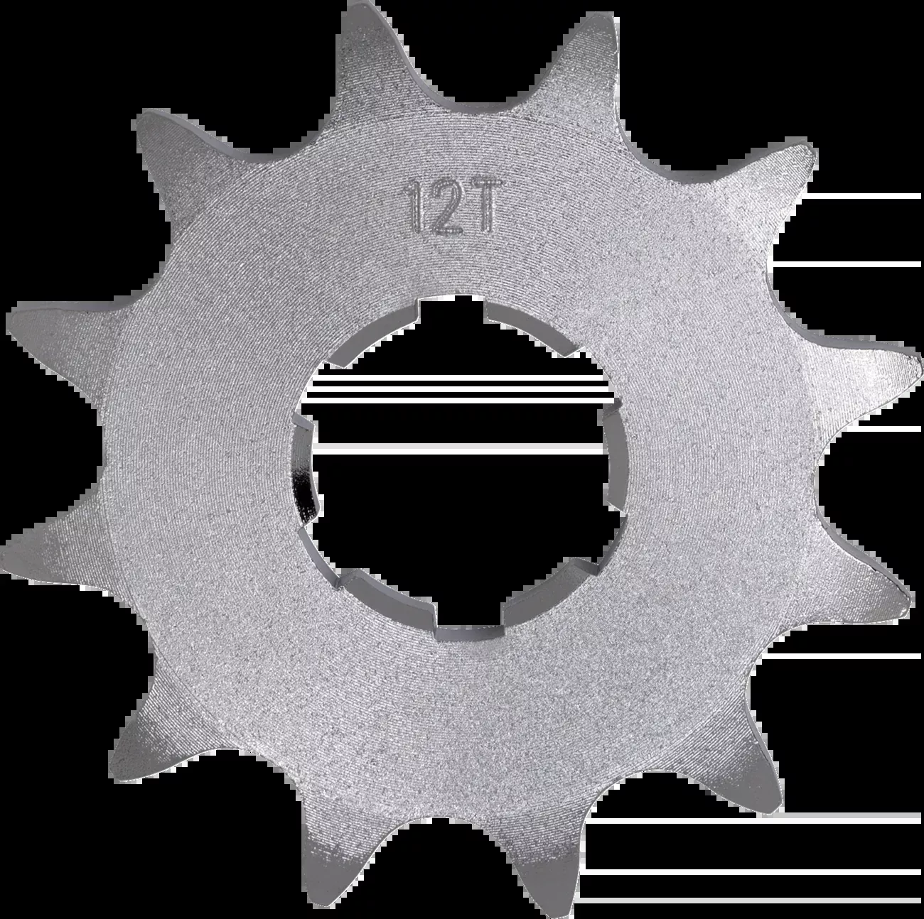 Moose Offroad Front Sprocket - 12 Tooth - Yamaha/Kawasaki-26-4111-12CRMO